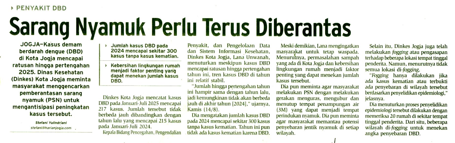 Kliping jogja terbaru
