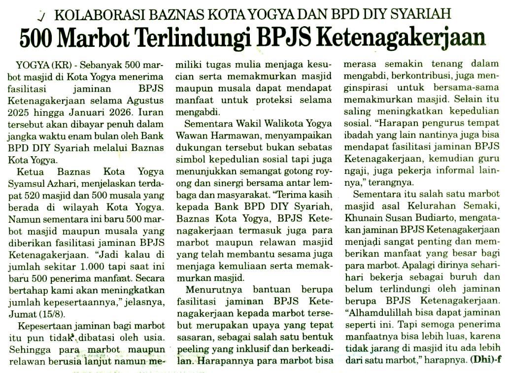 Kliping jogja terbaru