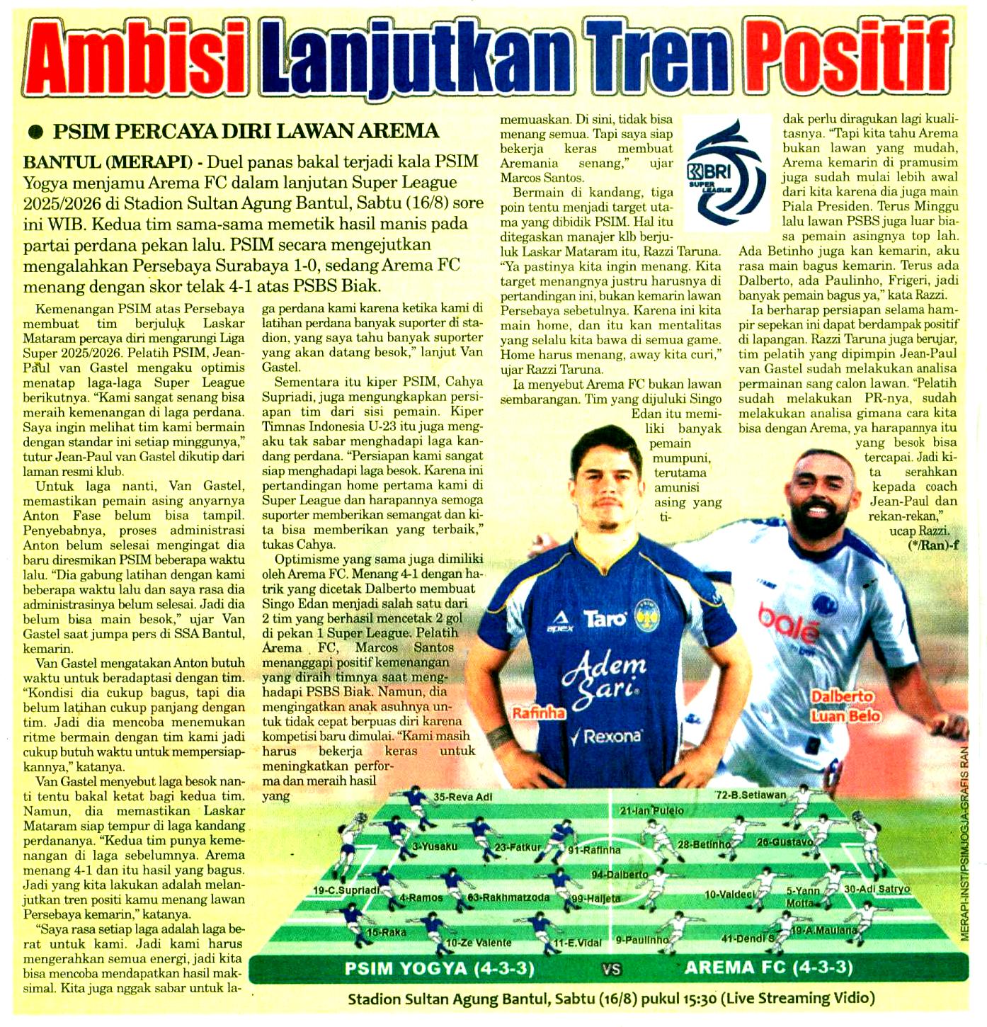 Kliping jogja terbaru