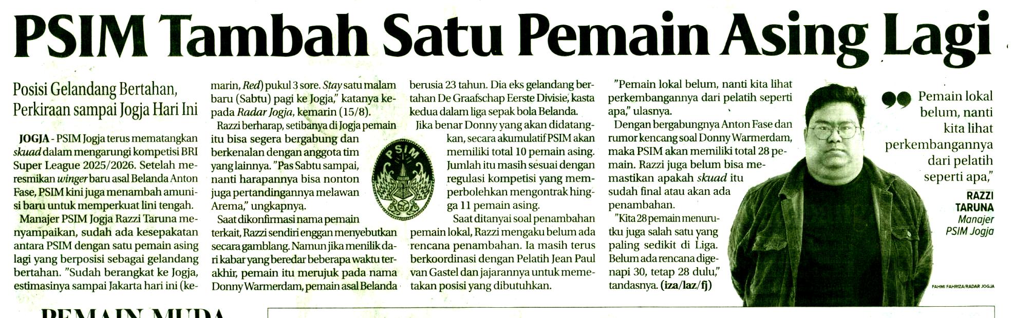 Kliping jogja terbaru