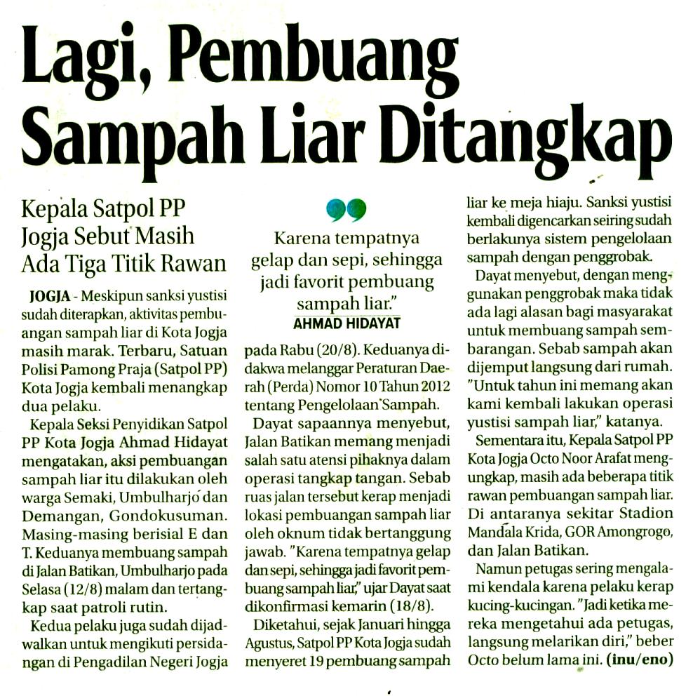 Kliping jogja terbaru