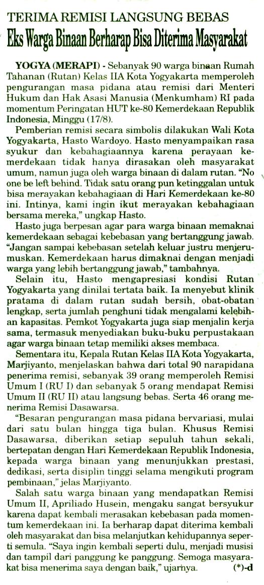 Kliping jogja terbaru