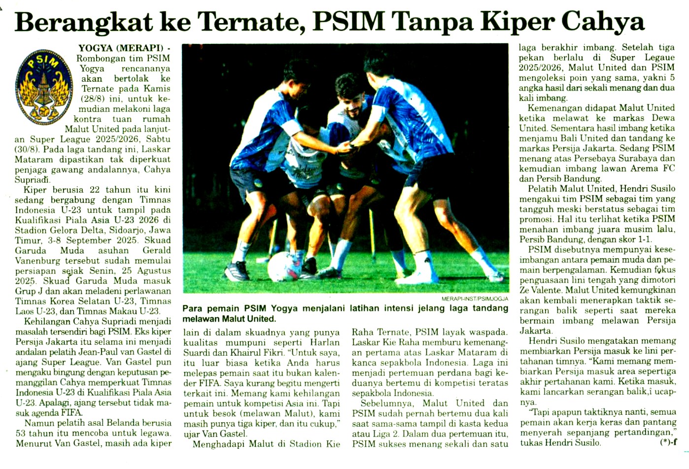 Kliping jogja terbaru