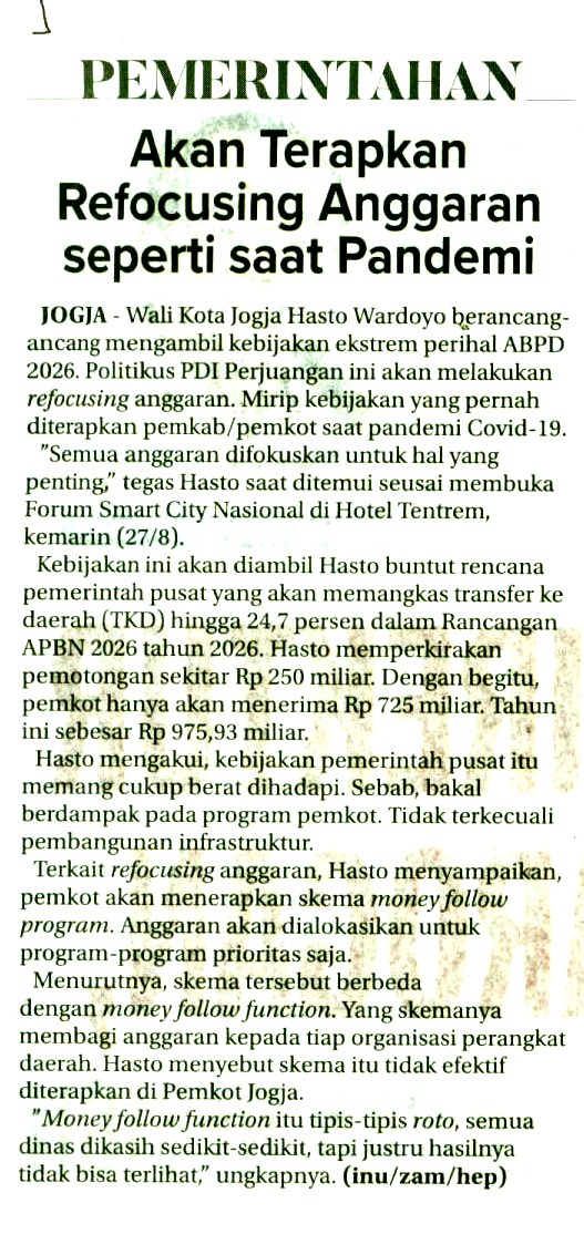 Kliping jogja terbaru