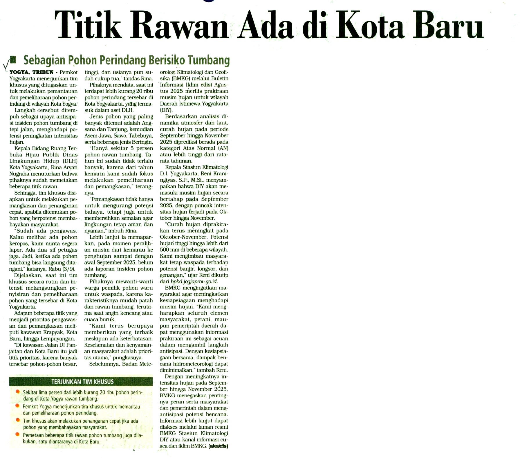Kliping jogja terbaru
