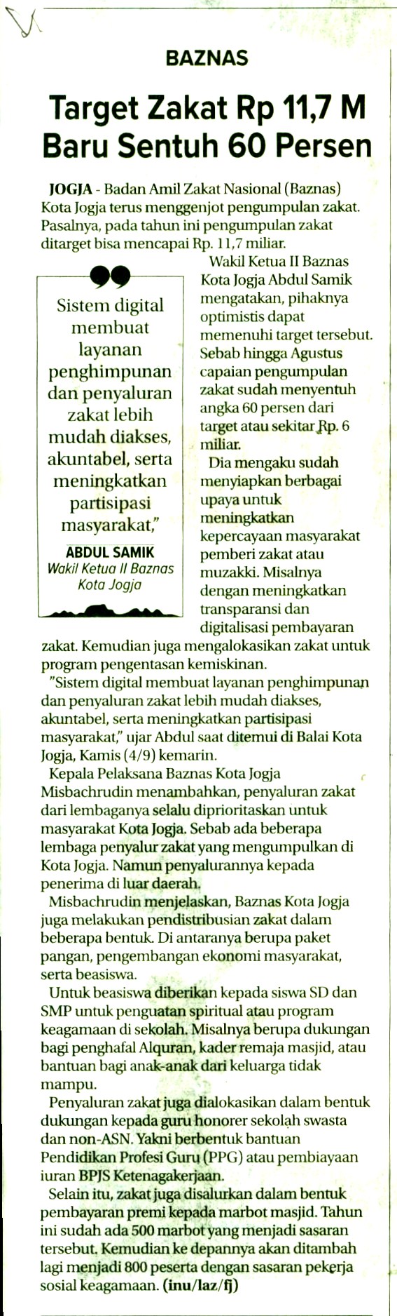 Kliping jogja terbaru