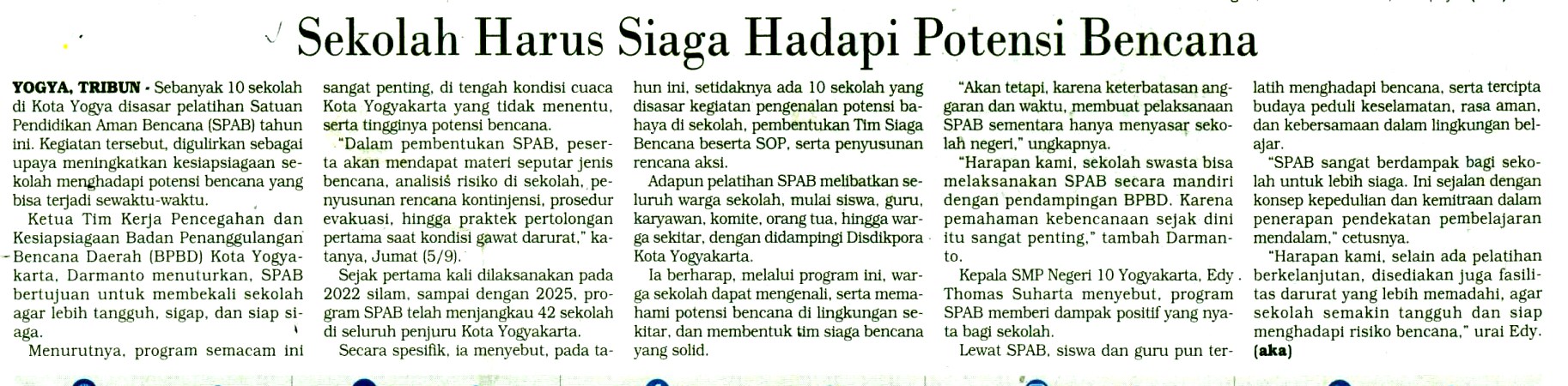 Kliping jogja terbaru