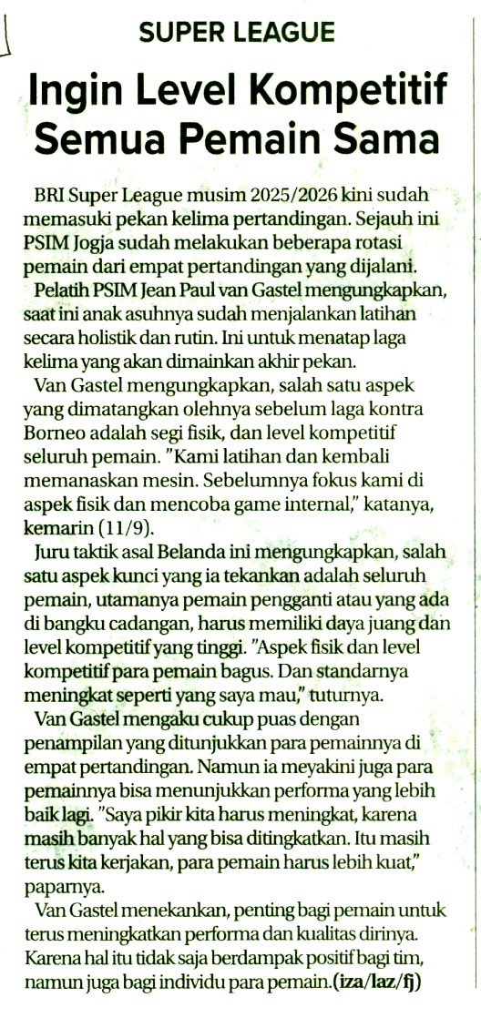 Kliping jogja terbaru