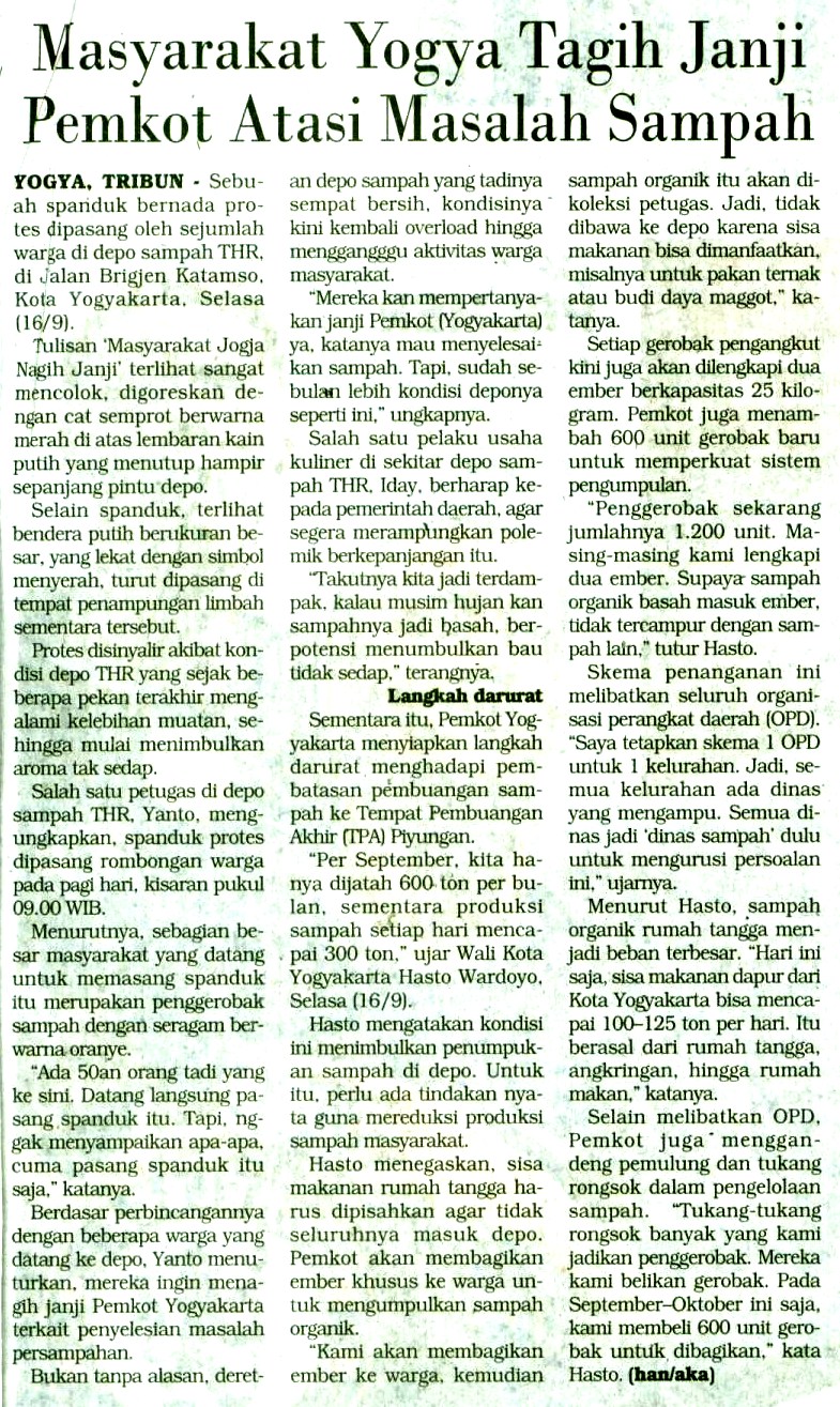 Kliping jogja terbaru