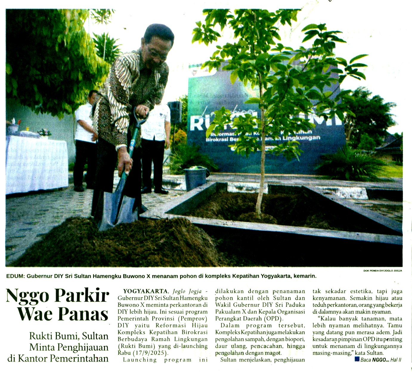 Kliping jogja terbaru