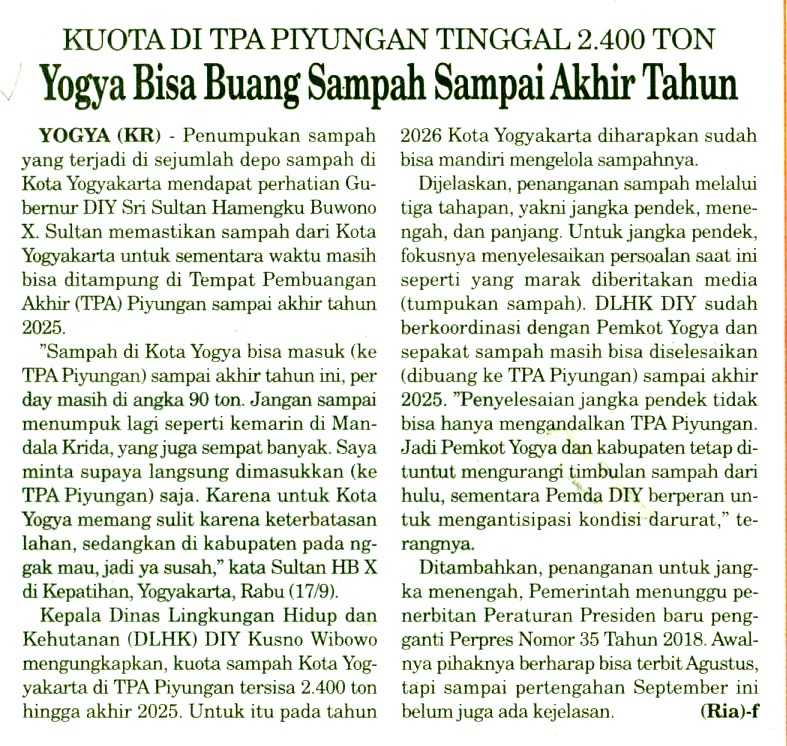 Kliping jogja terbaru