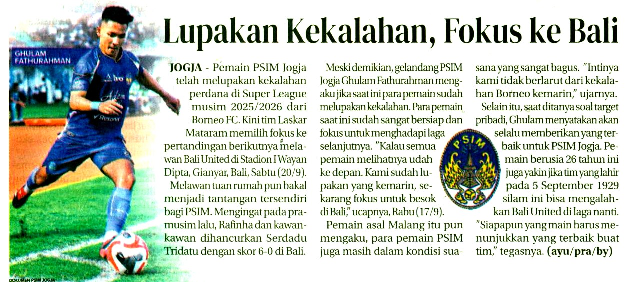 Kliping jogja terbaru