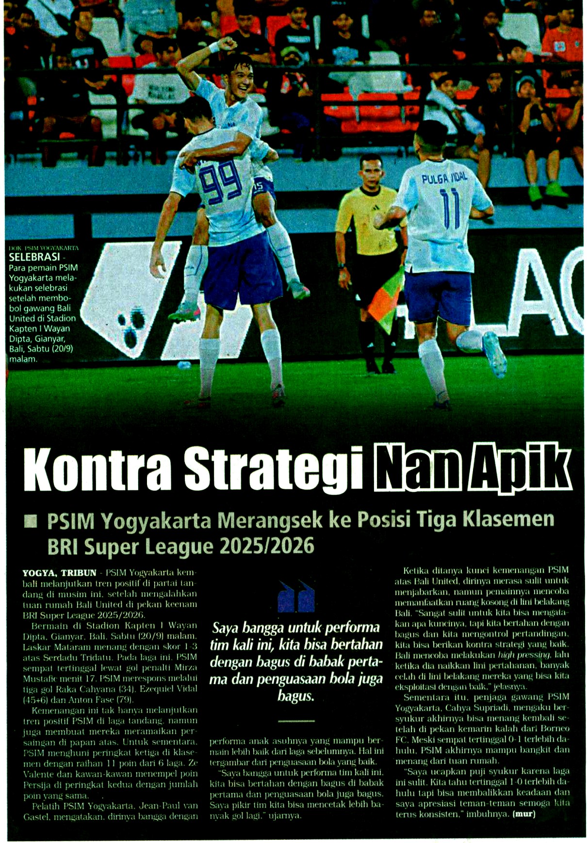 Kliping jogja terbaru
