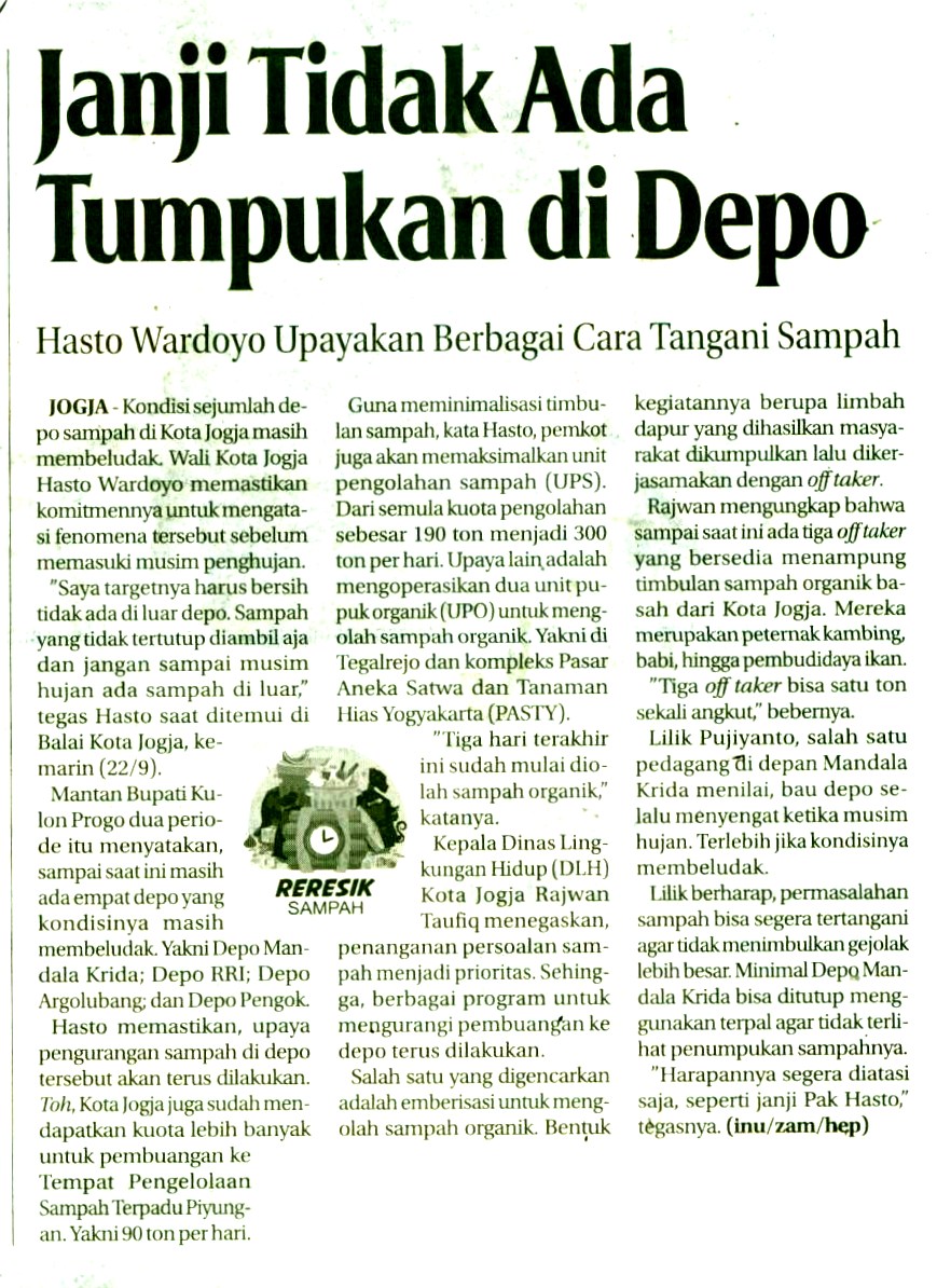 Kliping jogja terbaru