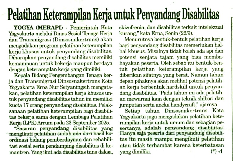 Kliping jogja terbaru