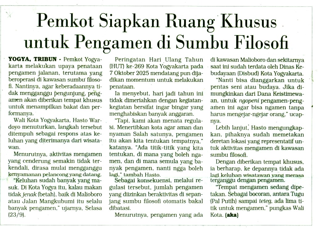 Kliping jogja terbaru
