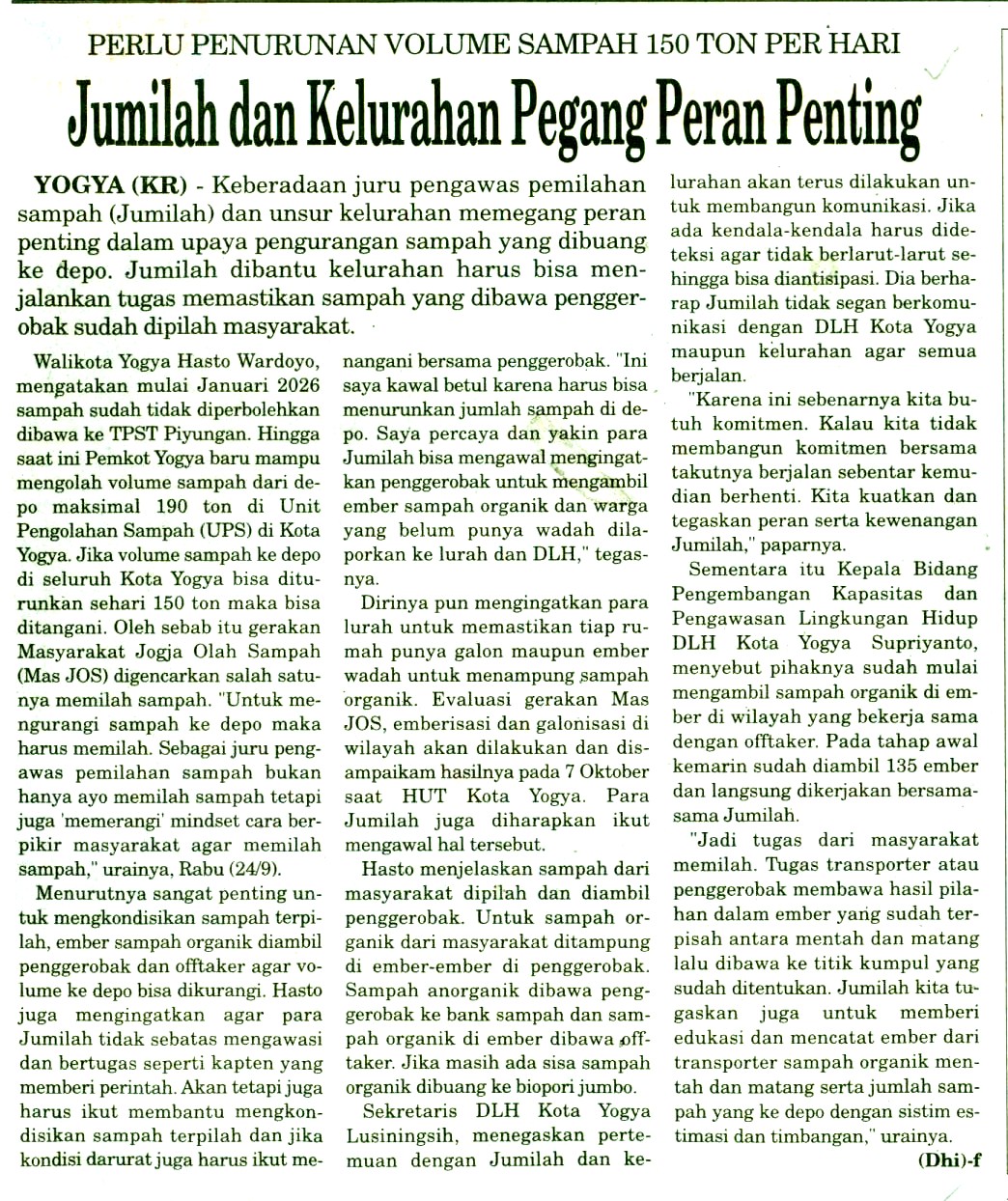 Kliping jogja terbaru