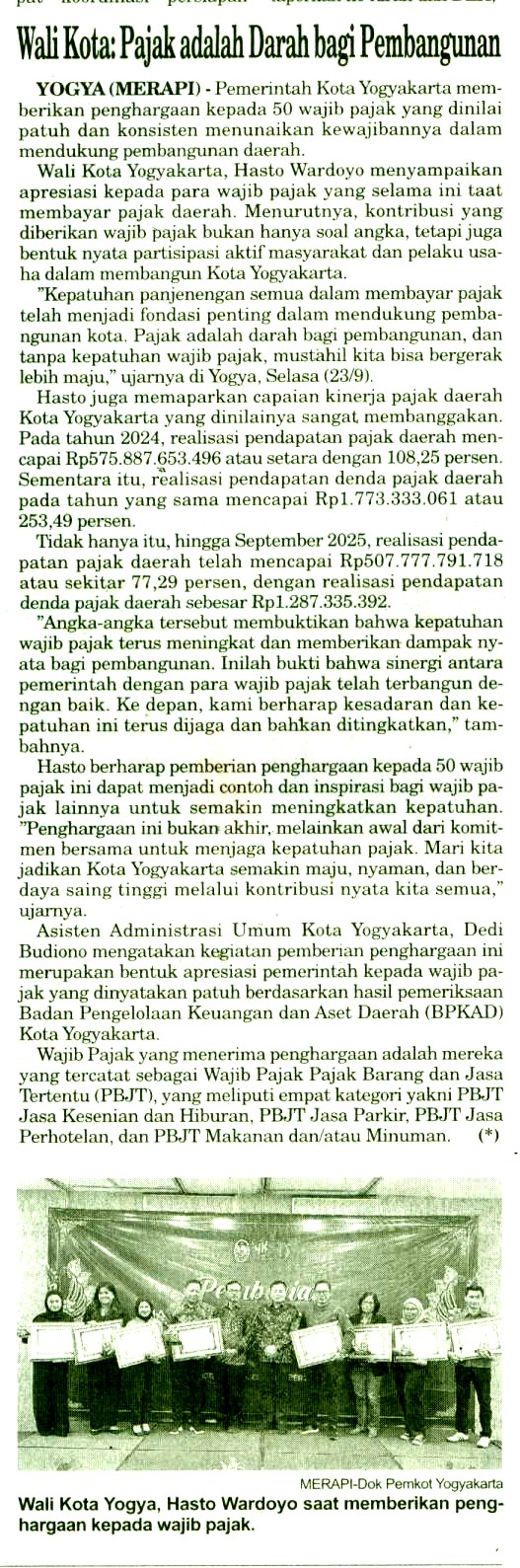 Kliping jogja terbaru