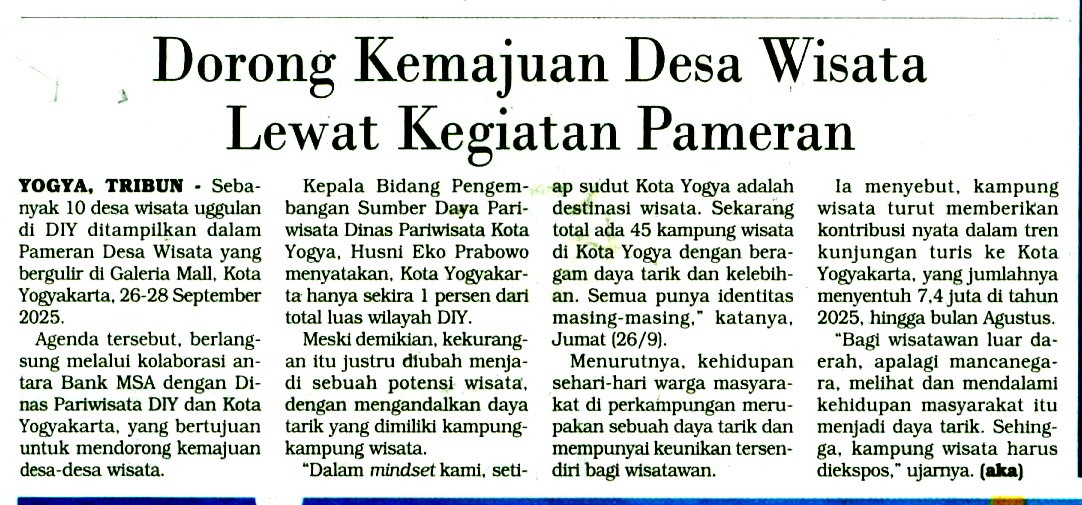 Kliping jogja terbaru