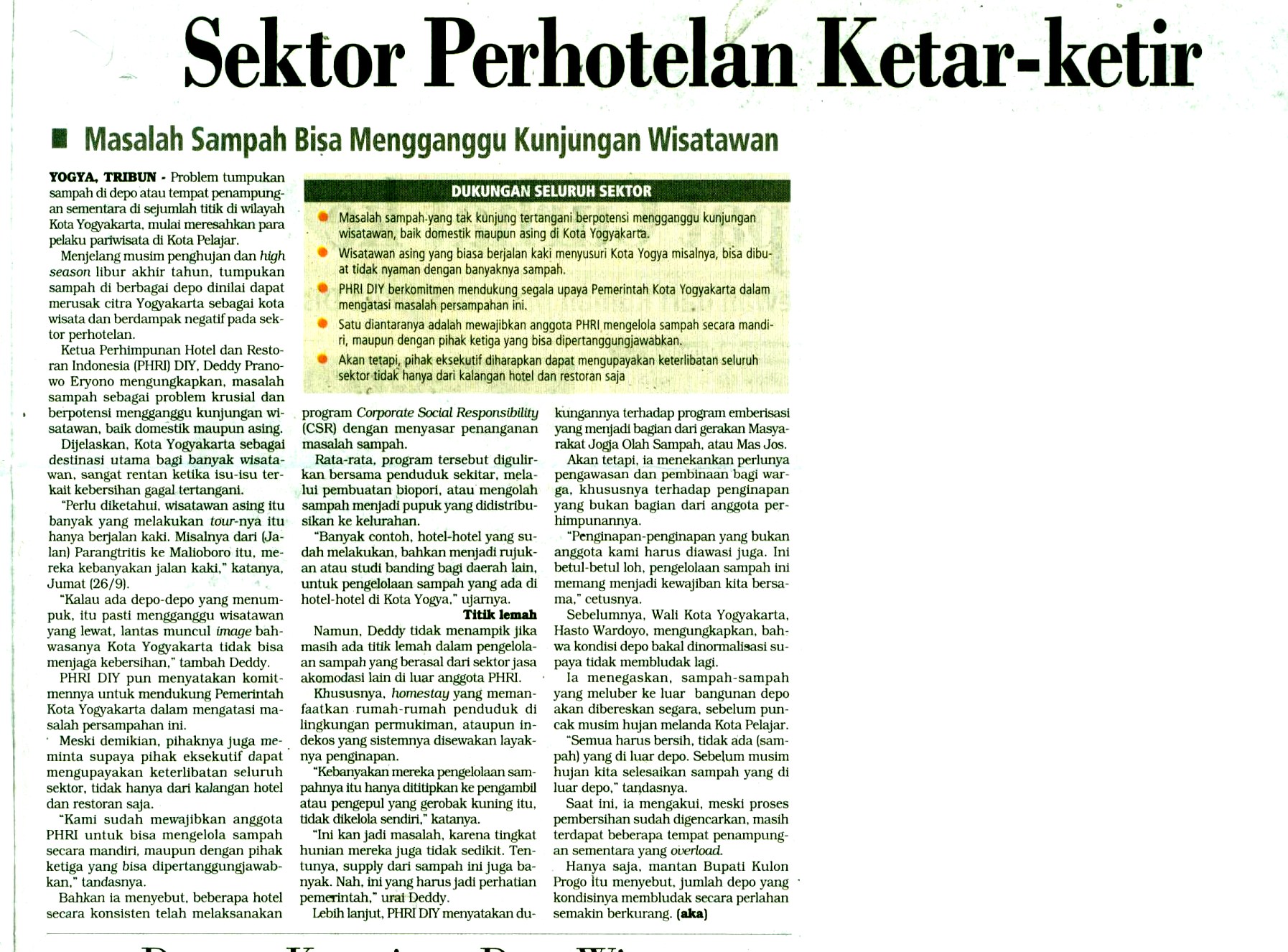 Kliping jogja terbaru