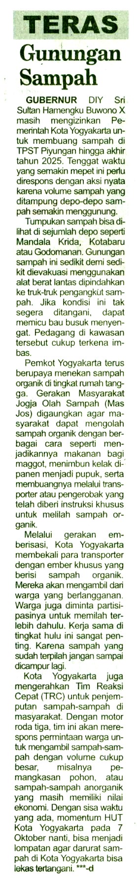 Kliping jogja terbaru