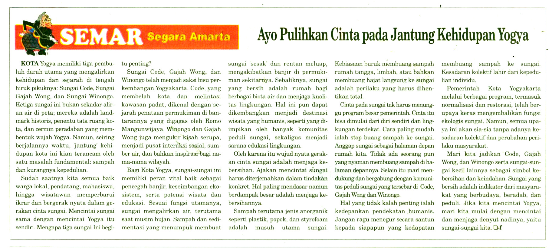 Kliping jogja terbaru
