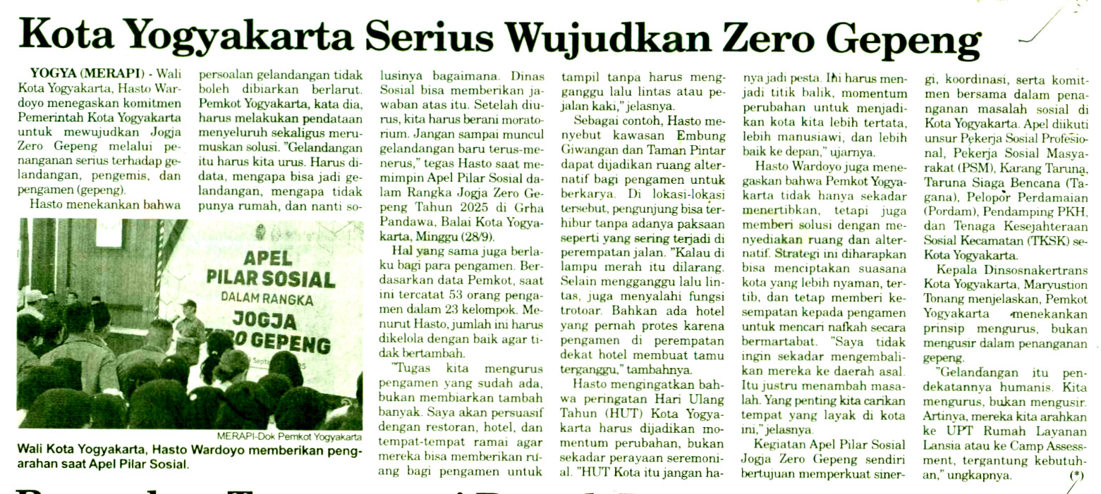 Kliping jogja terbaru