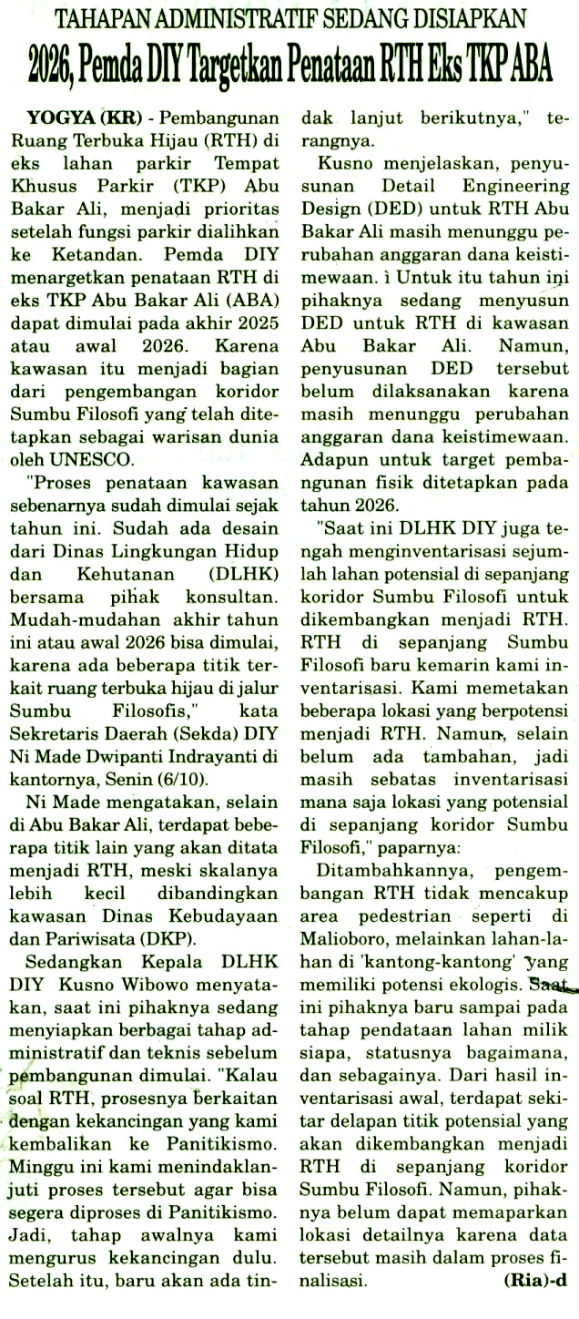 Kliping jogja terbaru