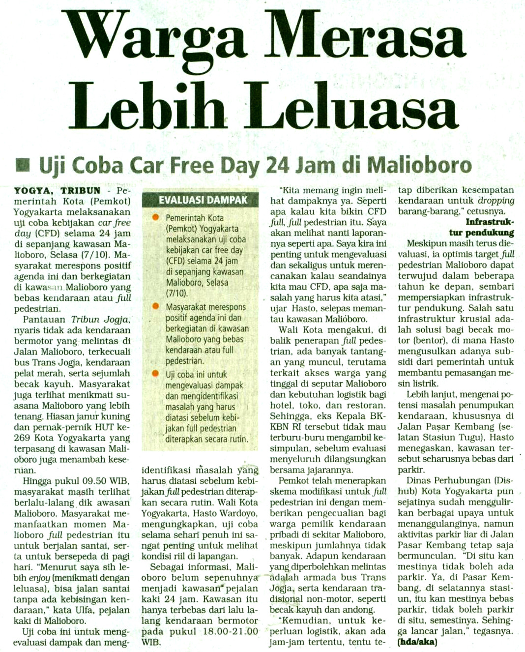 Kliping jogja terbaru