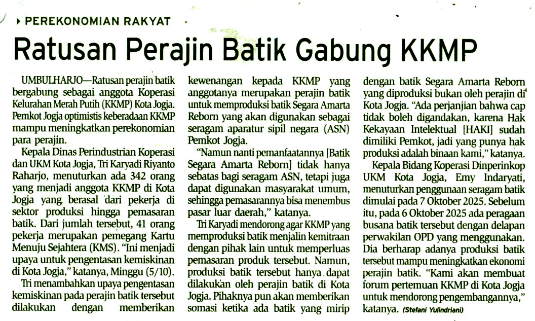 Kliping jogja terbaru