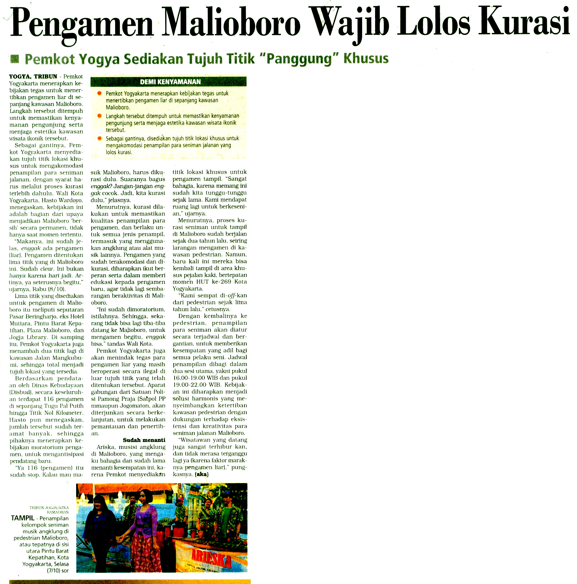 Kliping jogja terbaru