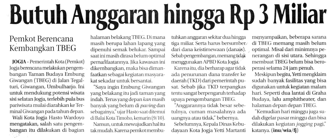 Kliping jogja terbaru