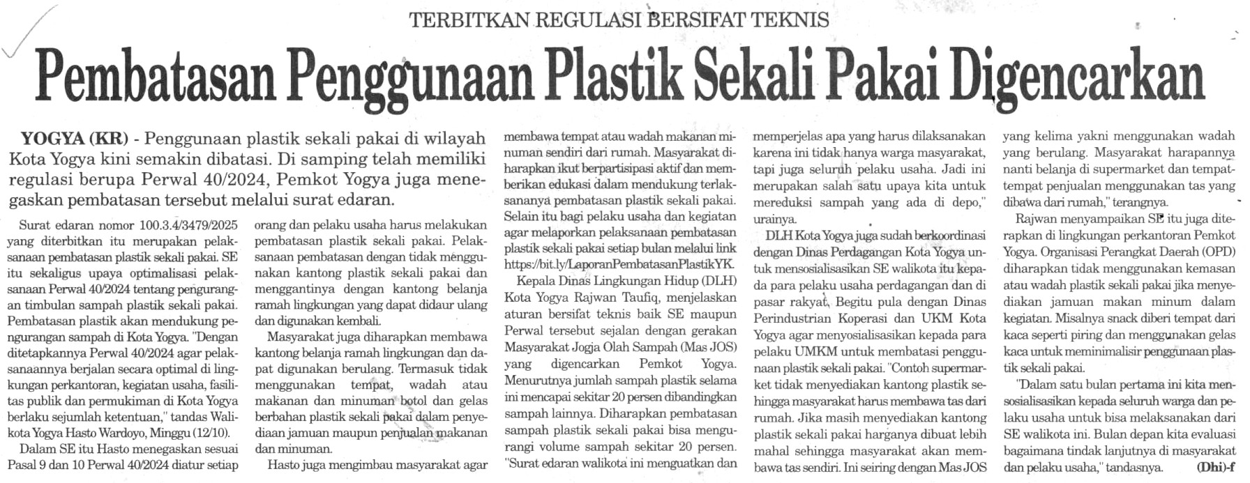 Kliping jogja terbaru