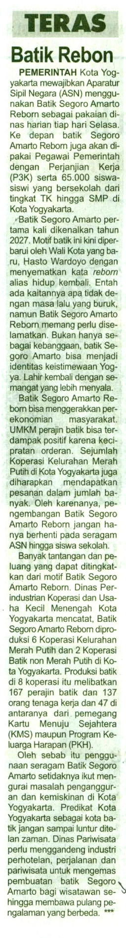 Kliping jogja terbaru