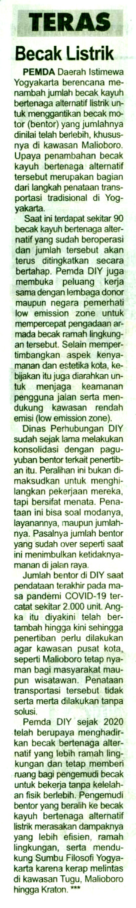 Kliping jogja terbaru