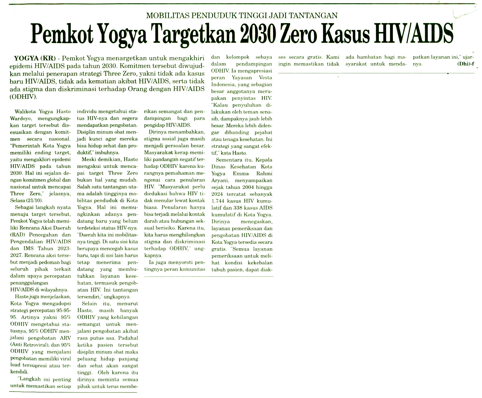 Kliping jogja terbaru