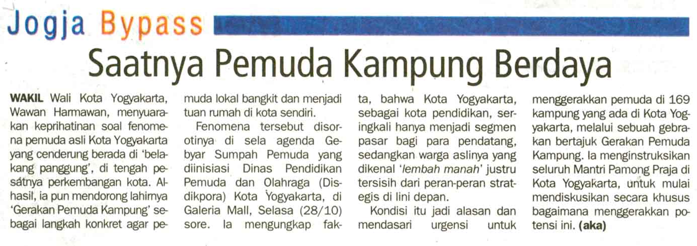 Kliping jogja terbaru