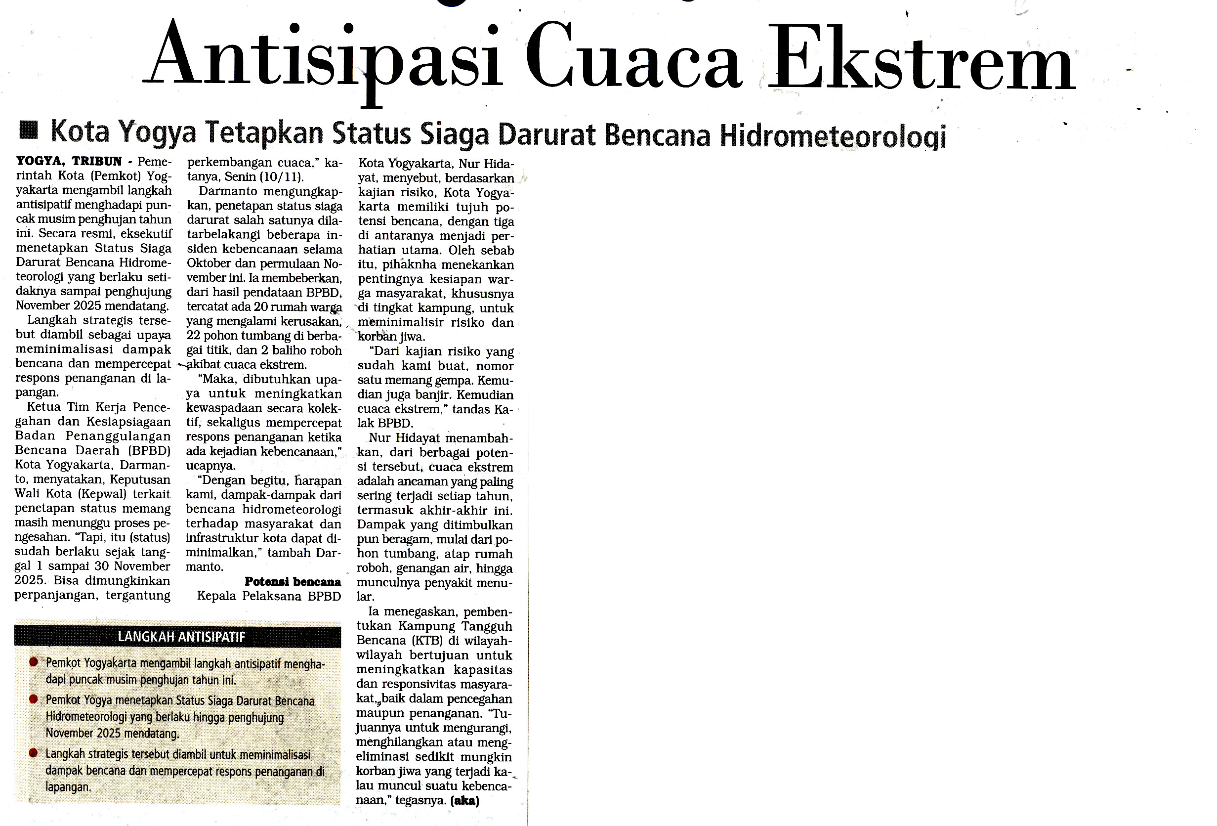 Kliping jogja terbaru