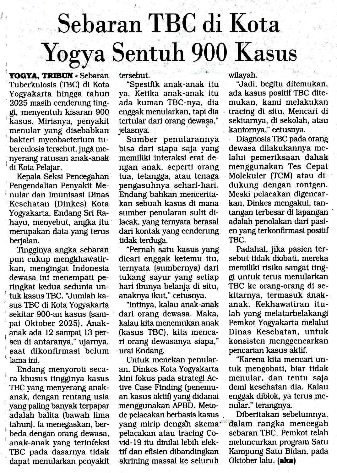 Kliping jogja terbaru