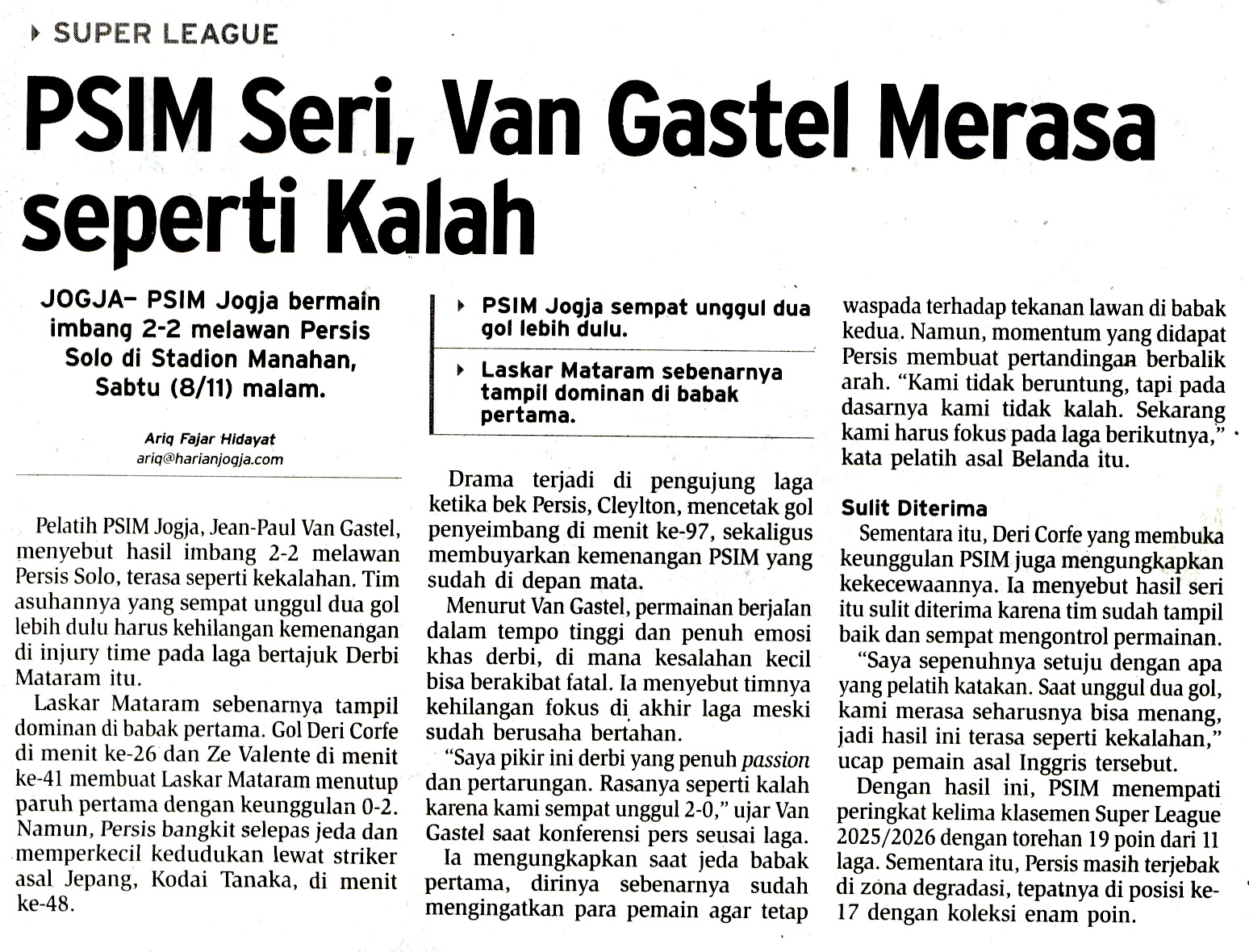 Kliping jogja terbaru