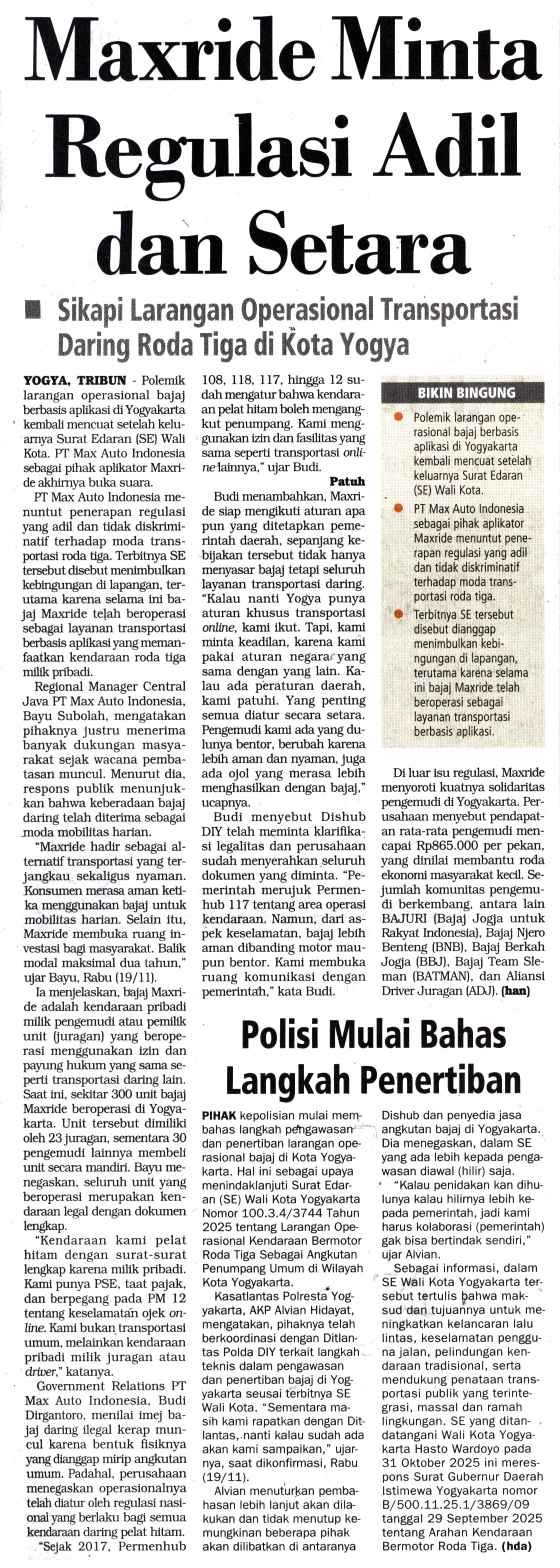 Kliping jogja terbaru