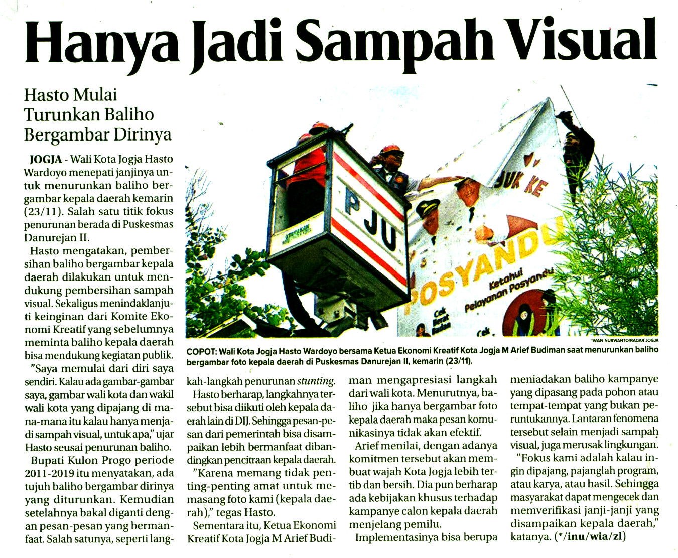 Kliping jogja terbaru