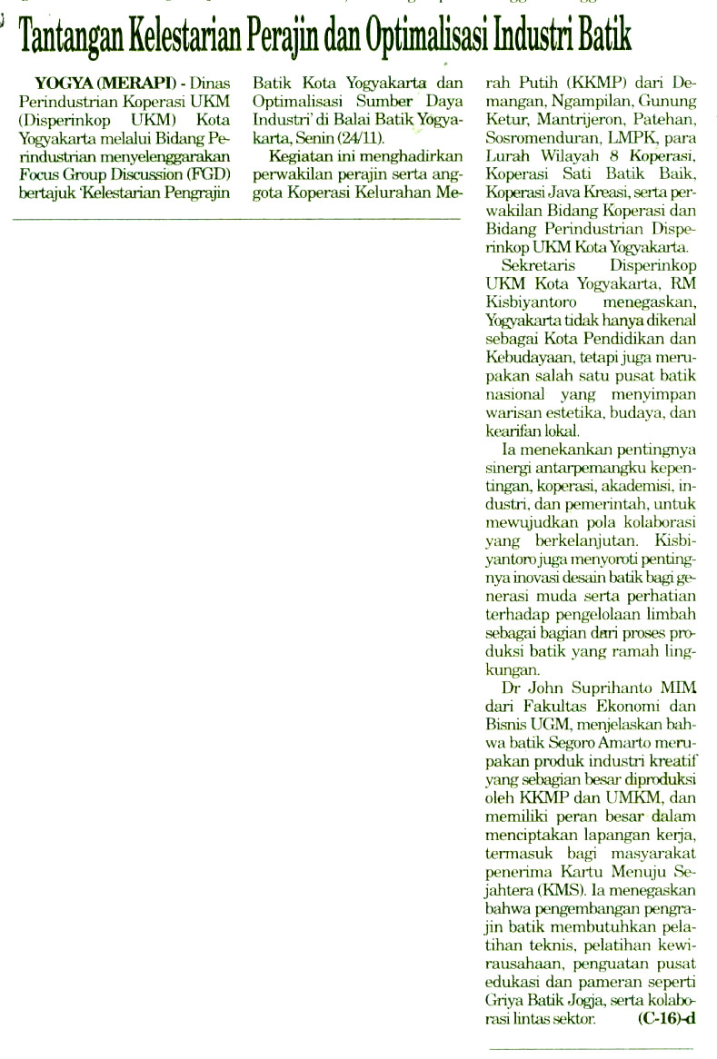 Kliping jogja terbaru