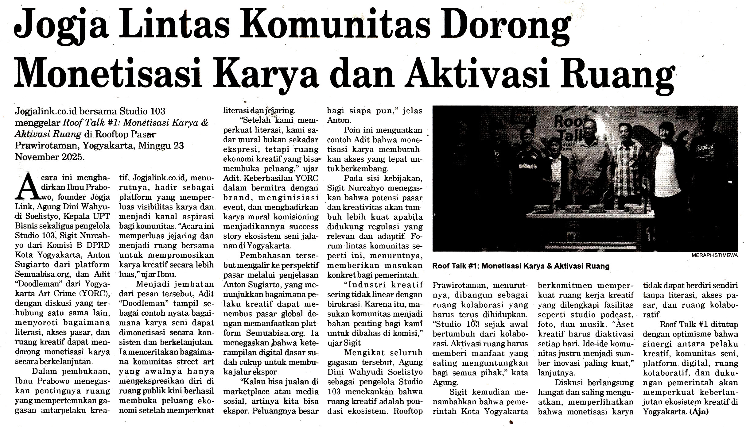 Kliping jogja terbaru