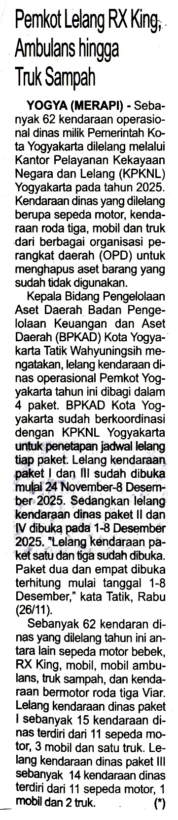 Kliping jogja terbaru