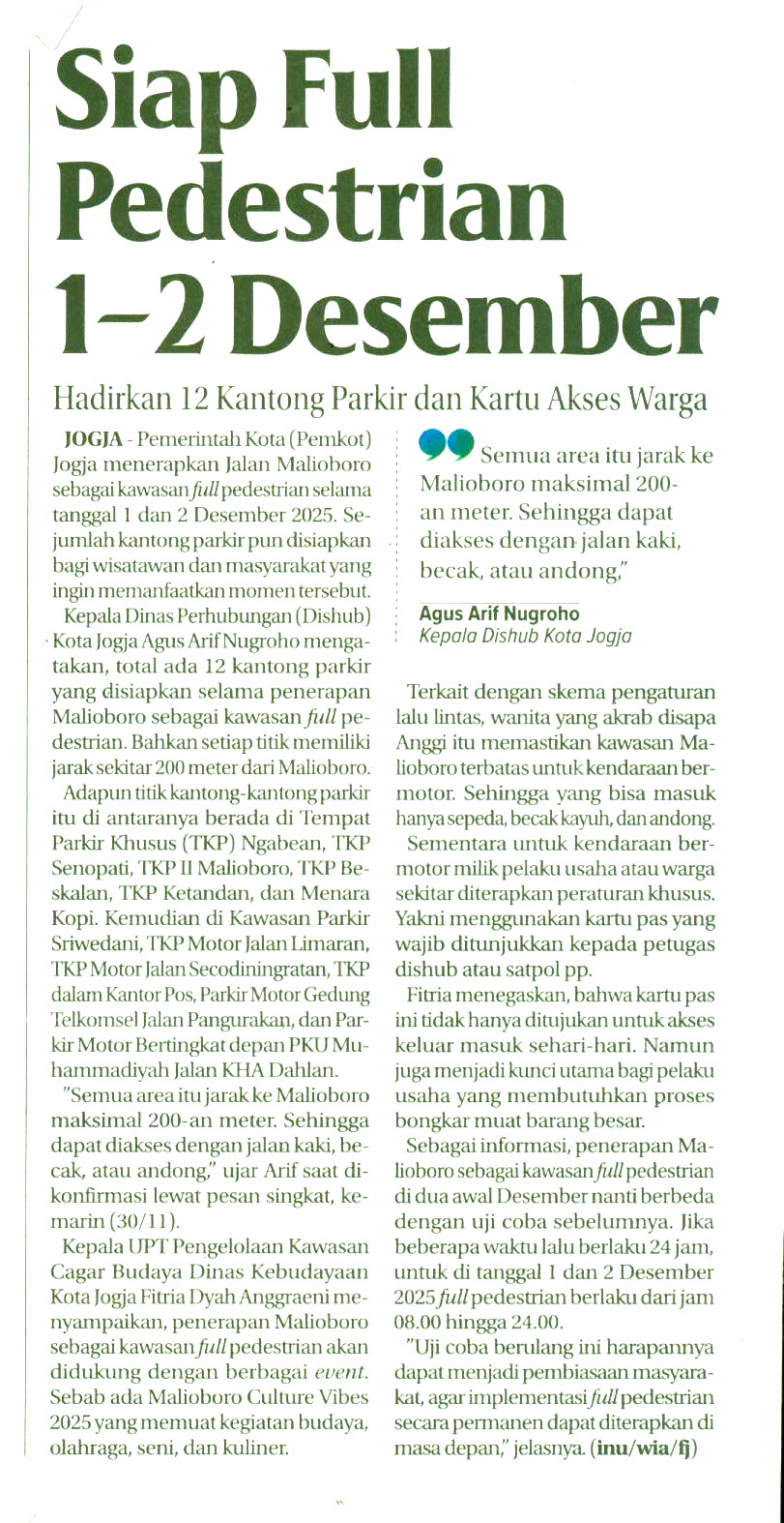 Kliping jogja terbaru