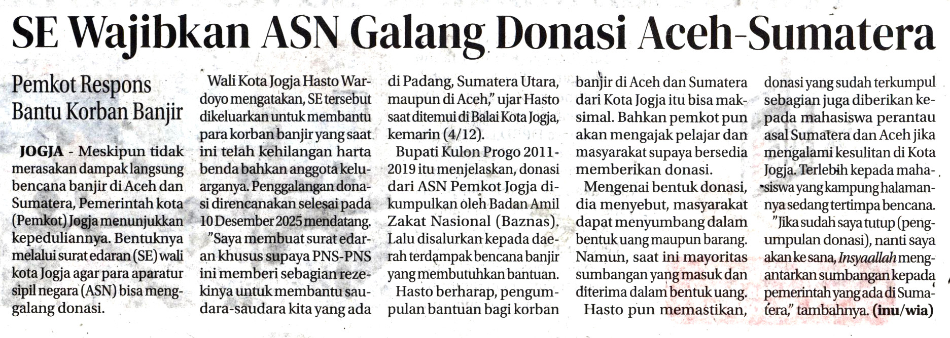 Kliping jogja terbaru