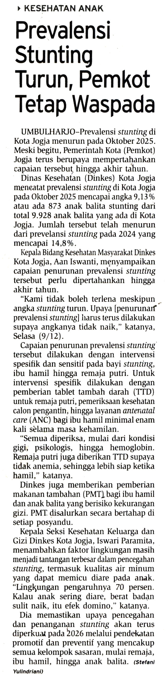 Kliping jogja terbaru
