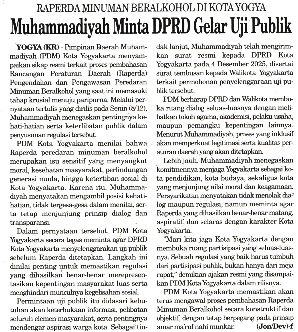 Kliping jogja terbaru