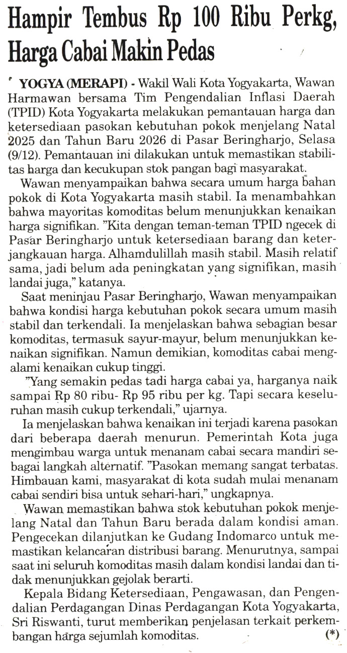Kliping jogja terbaru